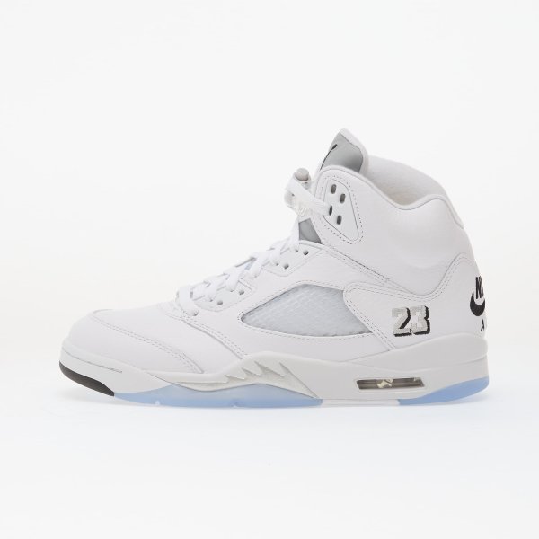 Tenisky Air Jordan 5 Retro "White Metallic" White/ Black-Metallic Silver EUR 43