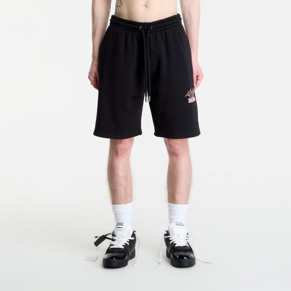 Šortky Off-White x AC Milan Skate Sweatshort UNISEX Black/ Red XXL