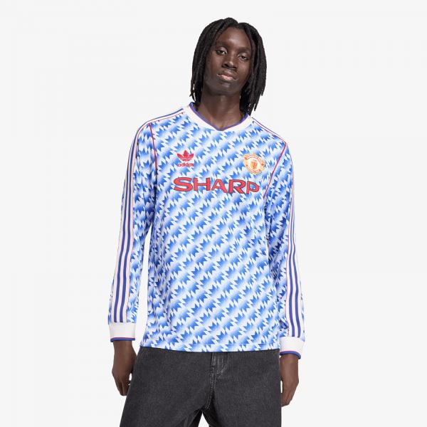 Dres adidas Manchester United Away Long Sleeve Jersey 90 Multicolor S