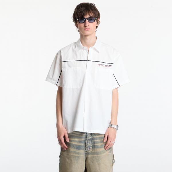 Košile OBEY Camber Woven White L