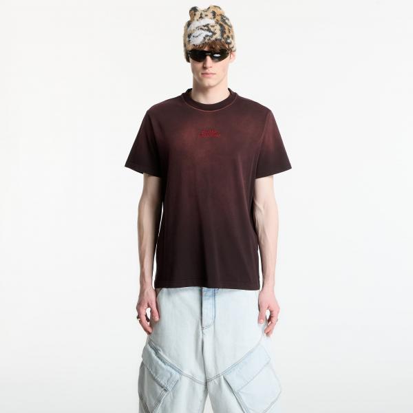 Tričko Off-White x AC Milan S/S Slim Tee UNISEX Black/ Red XXL