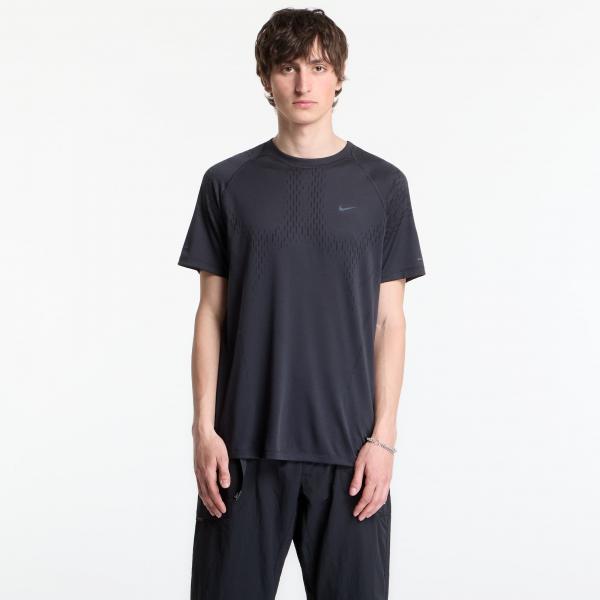 Tričko Nike Stride Plus Men's Dri-FIT ADV Short-Sleeve Running Top Off Noir/ Black/ Refblk M