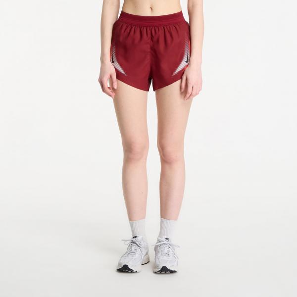 Šortky Nike AeroSwift Women's Dri-FIT ADV Brief-Lined 3" Running Shorts Team Red/ Black XS