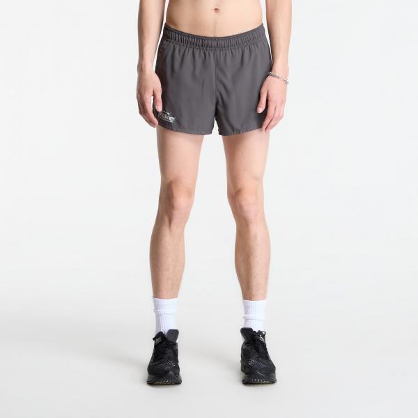 Šortky Nike Inline Disrupt Men's Dri-FIT 3" Brief-Lined Running Shorts Medium Ash/ Medium Ash/ Reflective Silv M