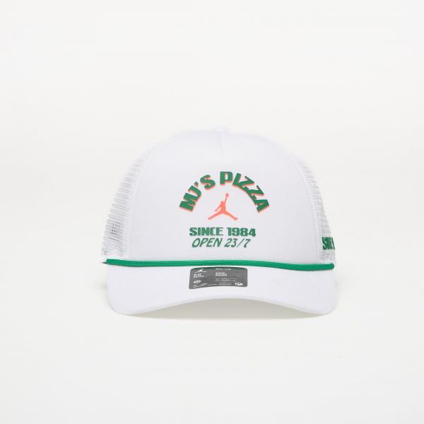 Kšiltovka Jordan Rise Structured Trucker Cap White/ Court Green/ Infrared 23 S/M