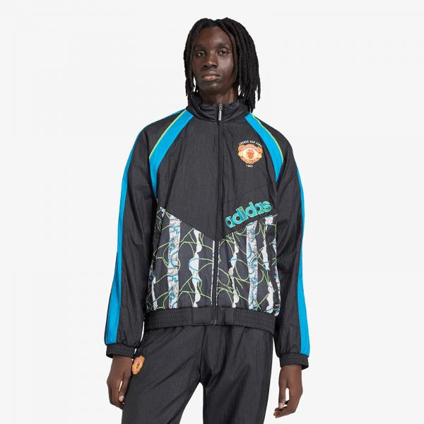 Mikina adidas Manchester United Woven Track Top 90 Black S