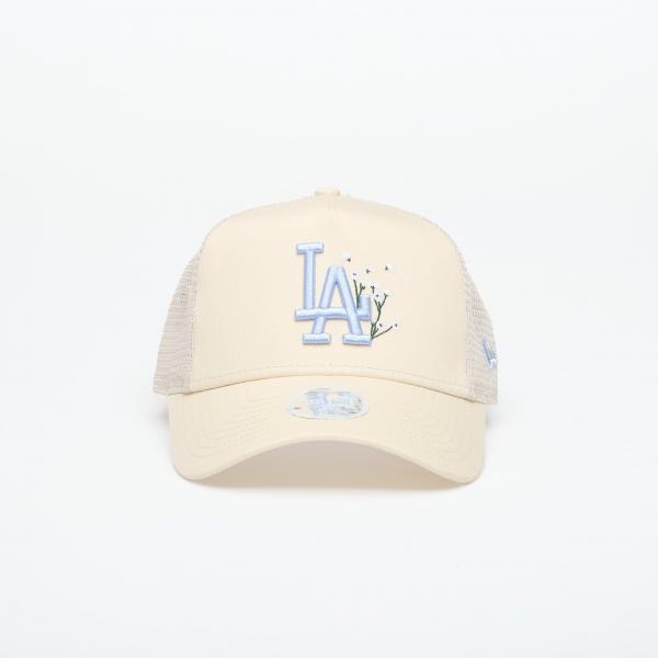 Kšiltovka New Era 9FORTY AF Trucker Floral Los Angeles Dodgers Light Cream/ SFB Universal