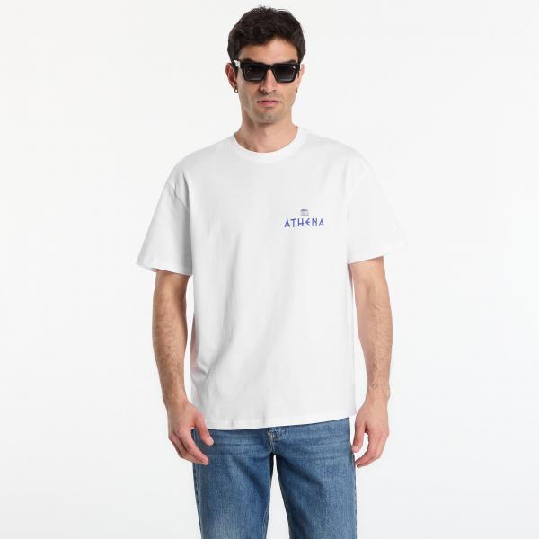 Tričko Urbanc Classics Athen Souvenirs Oversize Tee White M