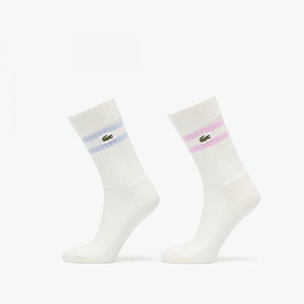 Ponožky LACOSTE Socks Flour/ Phoenix Blue-Albizia 43-46