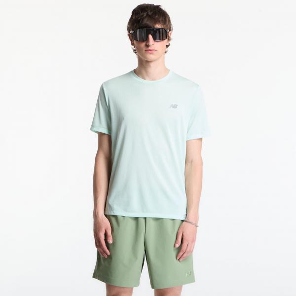 Tričko New Balance Athletics T-Shirt Cosmic Jade Heather L