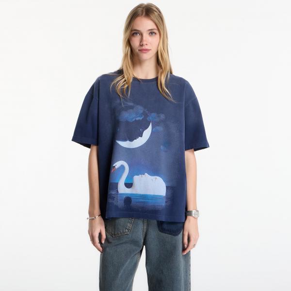 Tričko MISBHV Mind'S Eye T-Shirt UNISEX Washed Navy XL