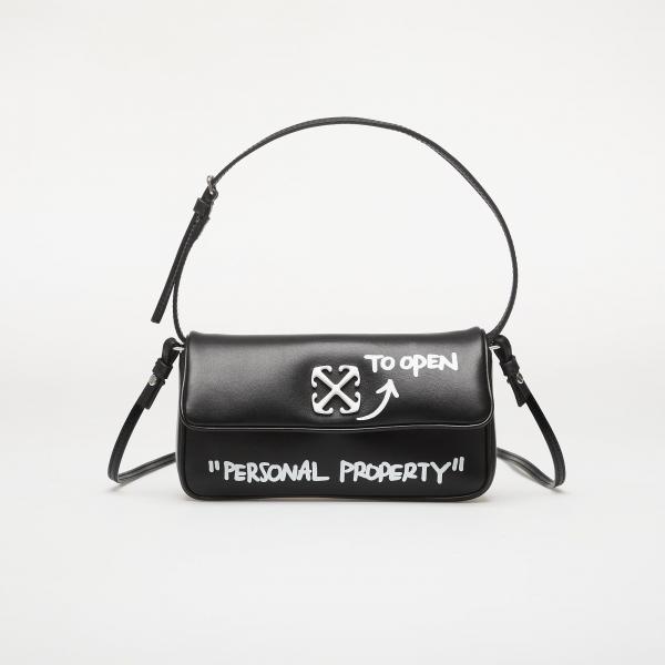 Kabelka Off-White Jitney Shoulder 0.7 Quote Black Universal