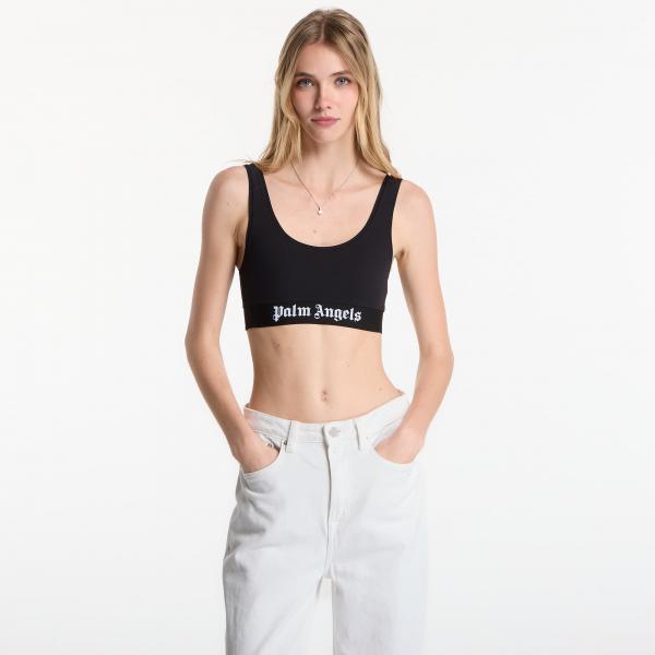 Podprsenka Palm Angels Classic Logo Sport Bra Black/ Black M