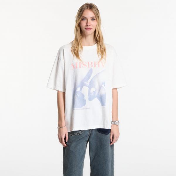 Tričko MISBHV Lip Stick T-Shirt UNISEX Off White M