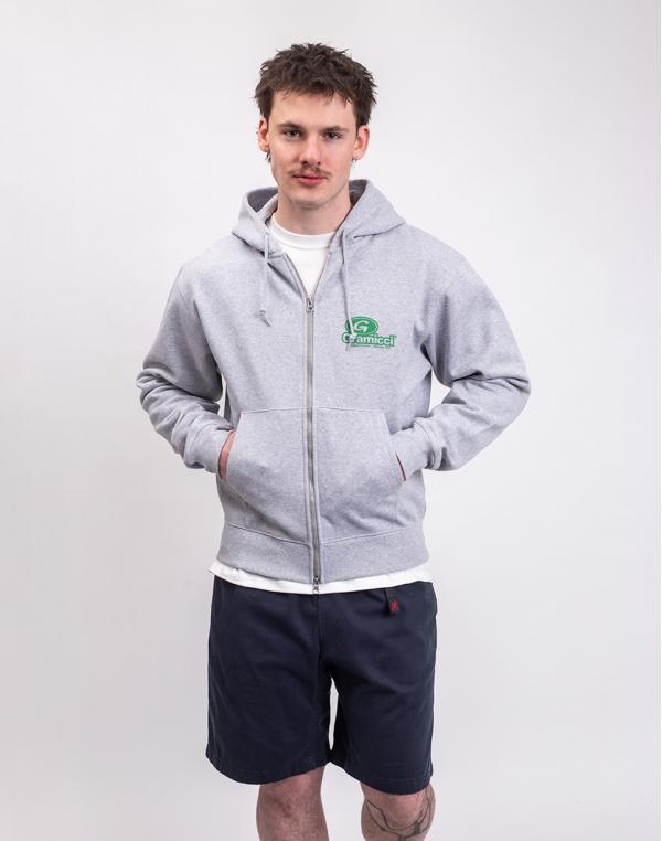 Gramicci '82 Zip Hooded Sweatshirt HEATHER GREY M