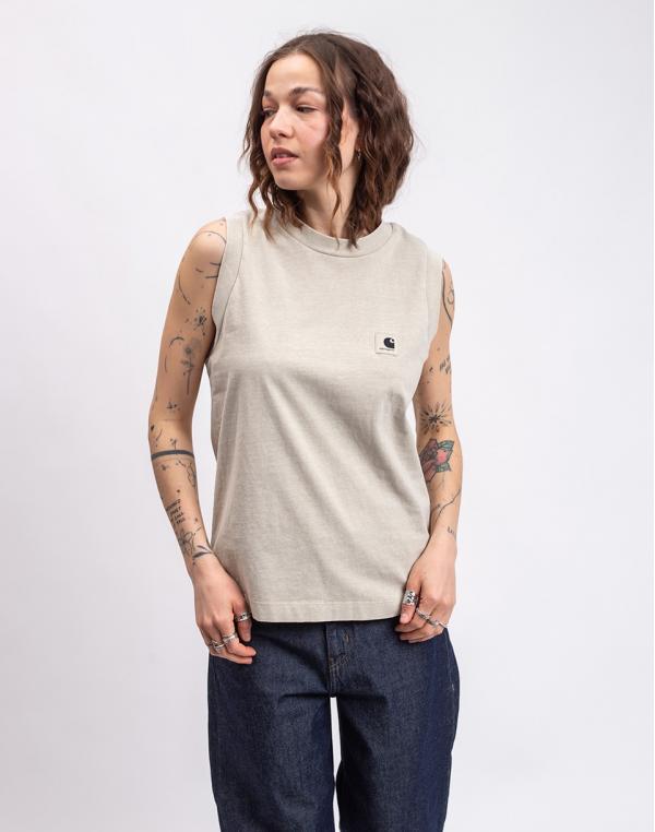 Carhartt WIP W' Nelson A-Shirt Stone garment dyed XS