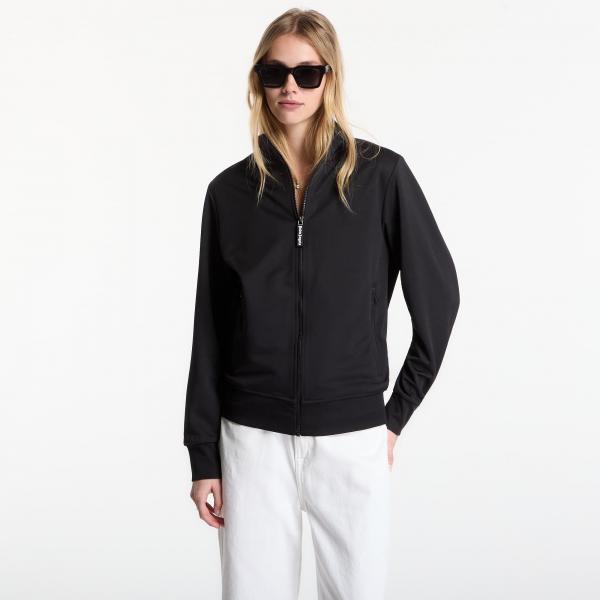 Mikina Palm Angels Back Curved Logo Track Top UNISEX Black/ Off White XXL