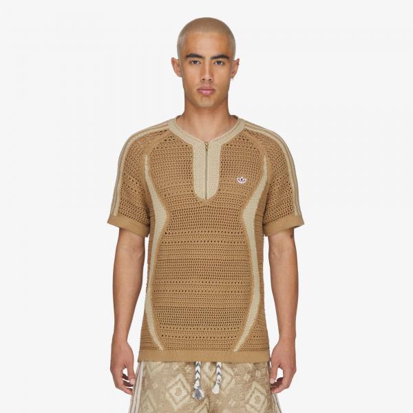Dres adidas x Clot Knit Jersey By Edison Chen UNISEX Cardboard XL