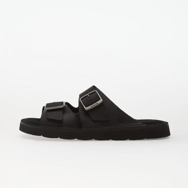 Tenisky Clarks Solsbury Strap Black Leather EUR 42