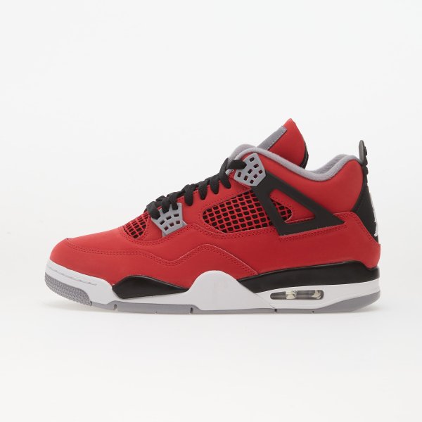 Tenisky Air Jordan 4 Retro "Toro Bravo" Fire Red/ White-Black-Cement Grey EUR 42
