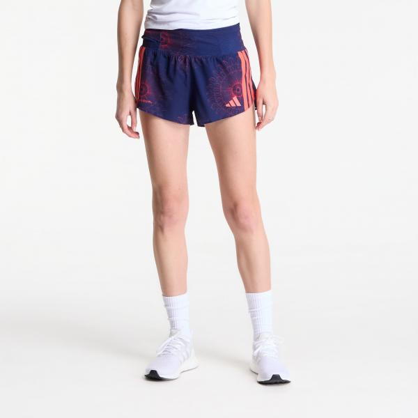 Šortky adidas Adizero Labrum Gel Pocket Shorts Dark Blue/ Lucid Red XS