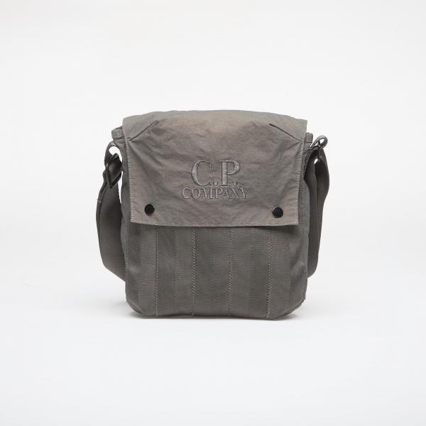 Taška C.P. Company Plain Paper Touch Mixed Shoulder Bag Gunmetal Universal