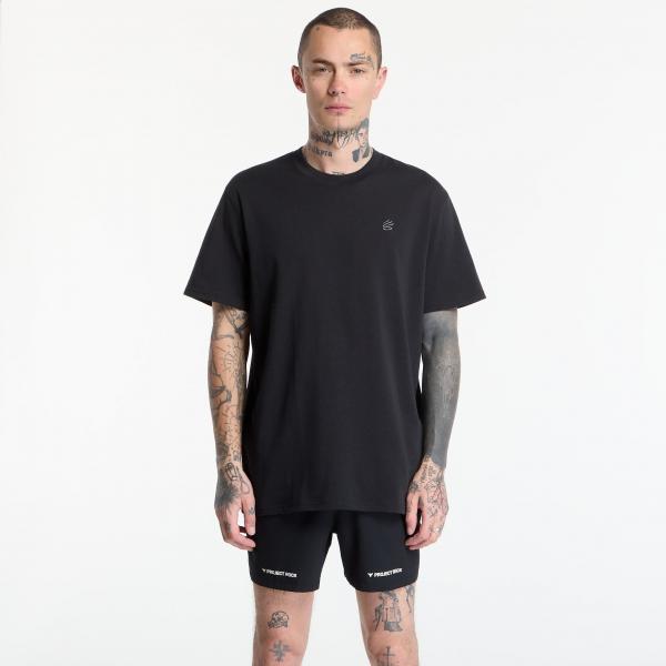 Tričko Under Armour Curry LC Logo Tee Black XL