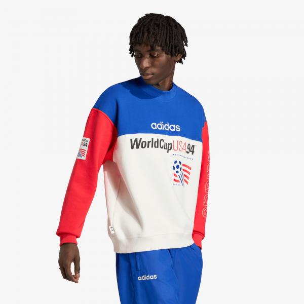 Mikina adidas Graphic Sweatshirt Team Royal Blue/ Cloud White L