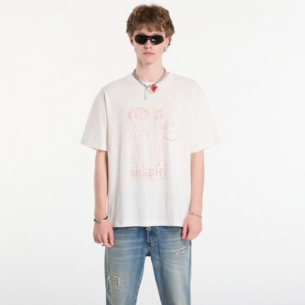 Tričko MISBHV Devil&Angel T-Shirt UNISEX Off White XL