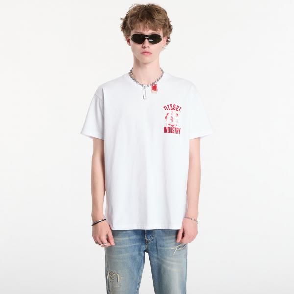 Tričko Diesel T-Norm-V14 T-Shirt White L