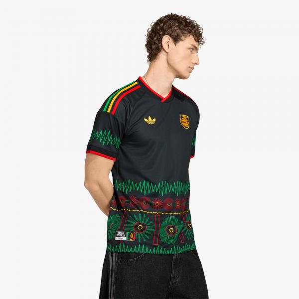 Dres adidas Jamaica 26 X Bob Marley Away Jersey Black S