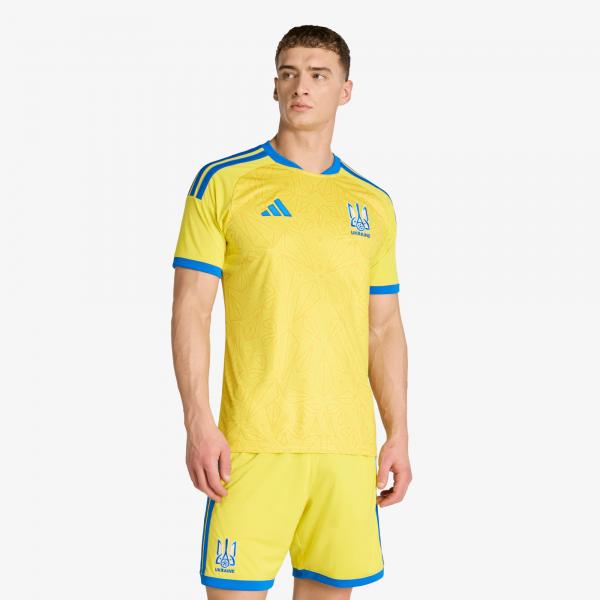 Dres adidas Ukraine 26 Home Jersey Bright Yellow S