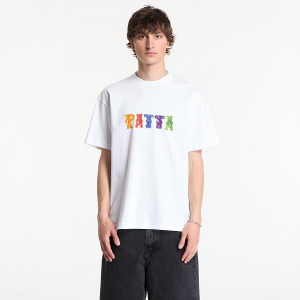 Tričko Patta Gummi T-Shirt UNISEX White L
