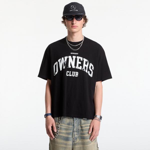 Tričko REPRESENT Owners T-Shirt UNISEX Jet Black XL