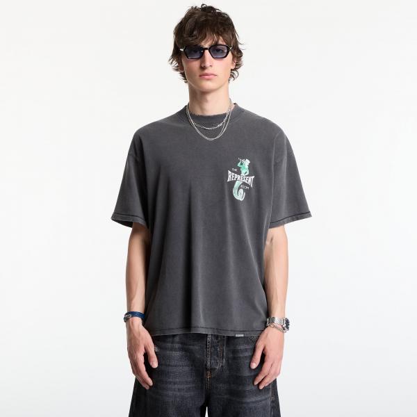 Tričko REPRESENT The Viper Room Dice T-Shirt UNISEX Vintage Grey XL