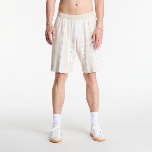 Šortky Patta Knitted Football Shorts Oatmeal XL