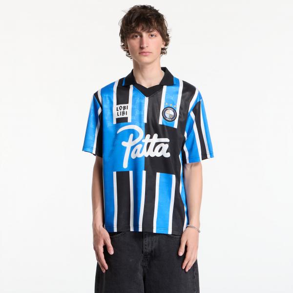 Dres Patta Stripe Football Jersey UNISEX French Blue L
