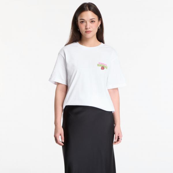 Tričko Urbanc Classics Strawberry Matcha Tee White L