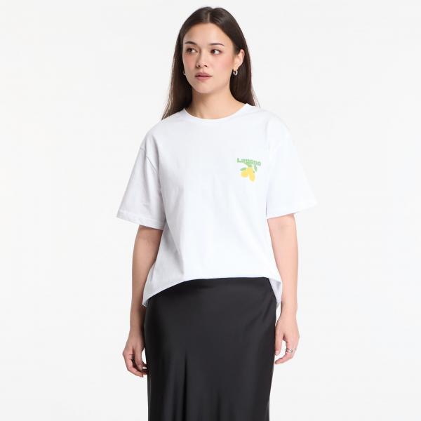 Tričko Urbanc Classics Limona Vibes Tee White S