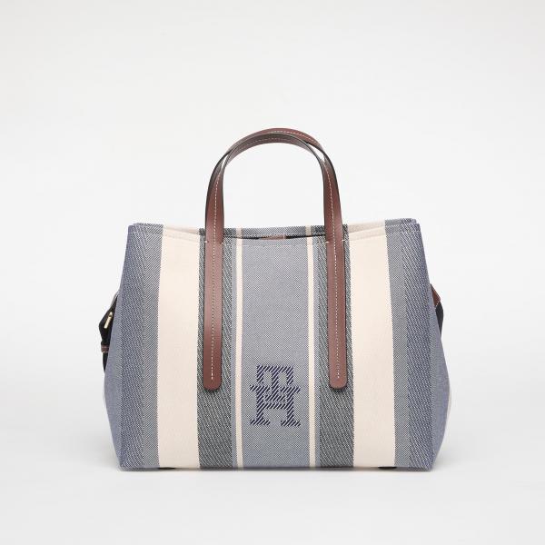 Kabelka Tommy Hilfiger City Satchel Jacquard Space Blue Universal