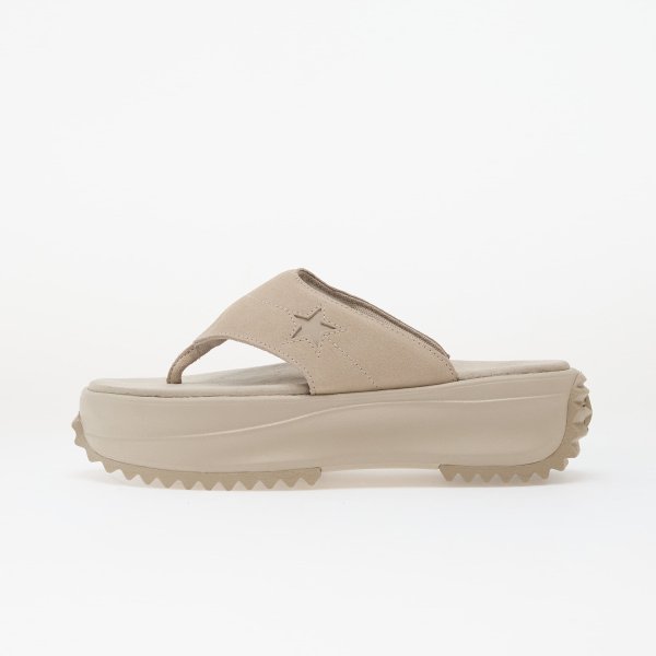 Boty Converse Run Star Sandal Platform Suede Papyrus 4