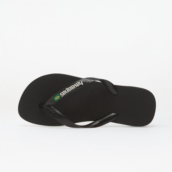 Tenisky Havaianas Brasil Logo Black/ Black EUR 43/44