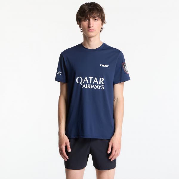 Tričko Nox Sponsors At10 T-Shirt Dark Blue M