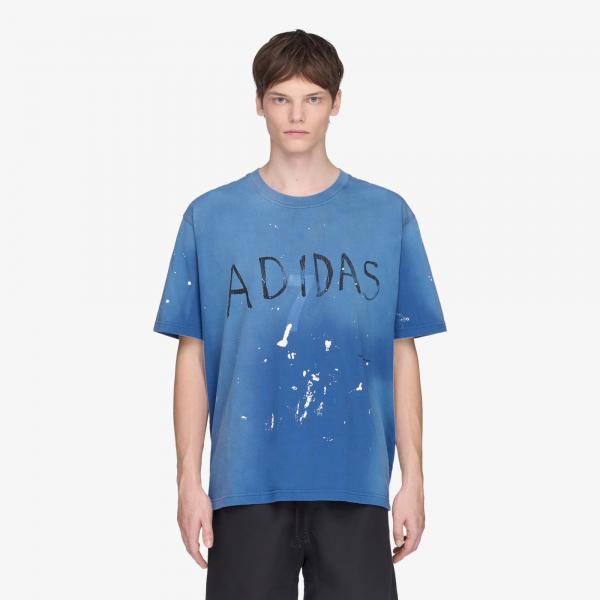 Tričko adidas x Song For The Mute 007 Short Sleeve T-Shirt UNISEX Dusky Petrol XXL