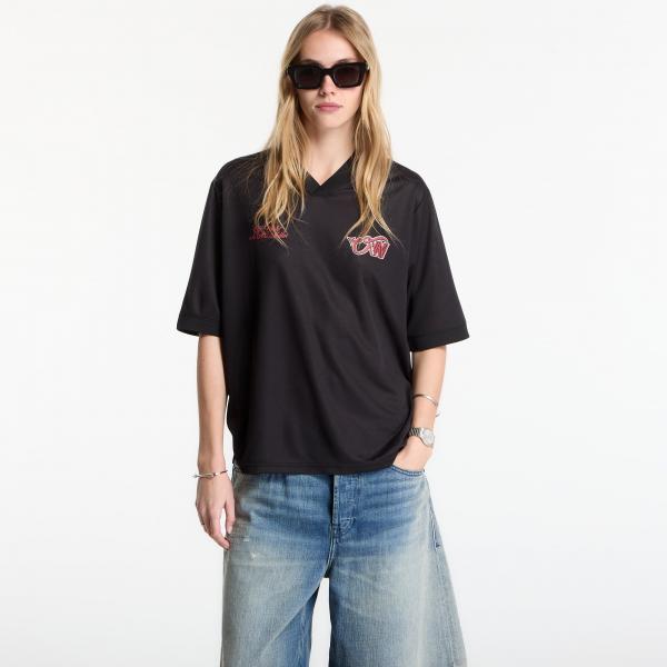 Tričko Off-White x AC Milan Tech Tee Black/ No Color M