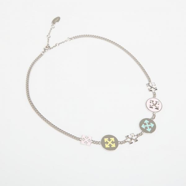 Náhrdelník Off-White Arrow Necklace Silver/ No Color Universal