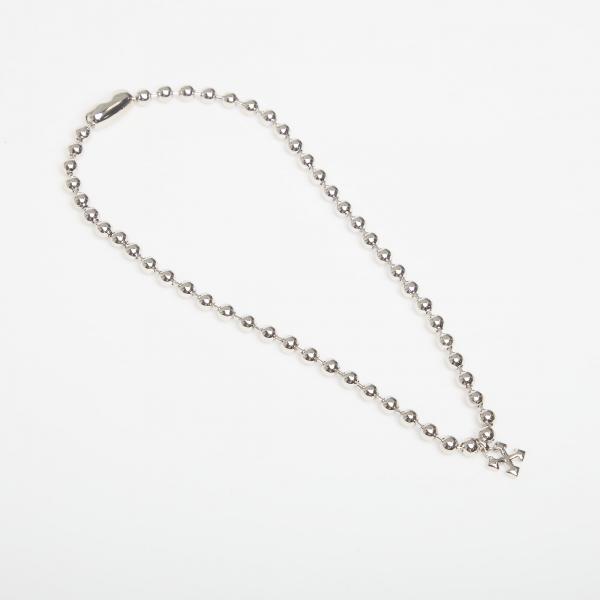 Náhrdelník Off-White Arrow Ballchain Necklace Silver/ Silver Universal