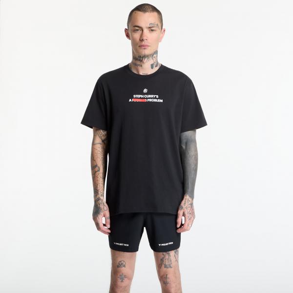 Tričko Under Armour Curry Quote Tee Black M