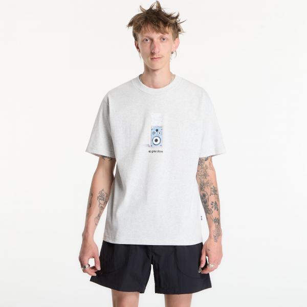 Tričko New Balance Grey Days Speaker T-Shirt Ash Heather M