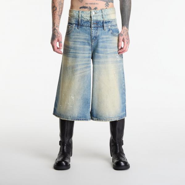 Šortky MISBHV 2In1 Denim Dirt Baggy Shorts Dirt Denim 31
